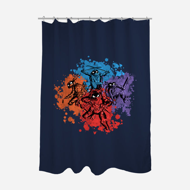 New Ninja Turtles-None-Polyester-Shower Curtain-nickzzarto