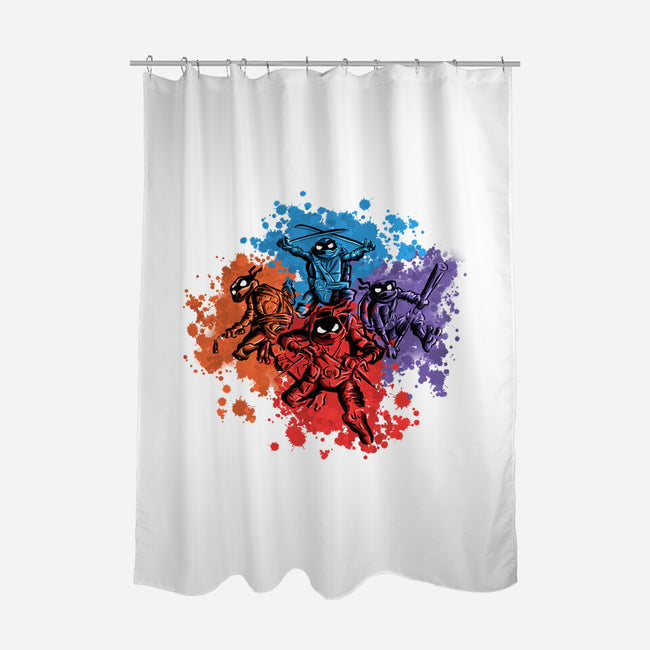 New Ninja Turtles-None-Polyester-Shower Curtain-nickzzarto
