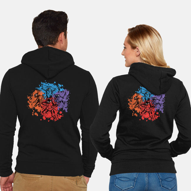 New Ninja Turtles-Unisex-Zip-Up-Sweatshirt-nickzzarto