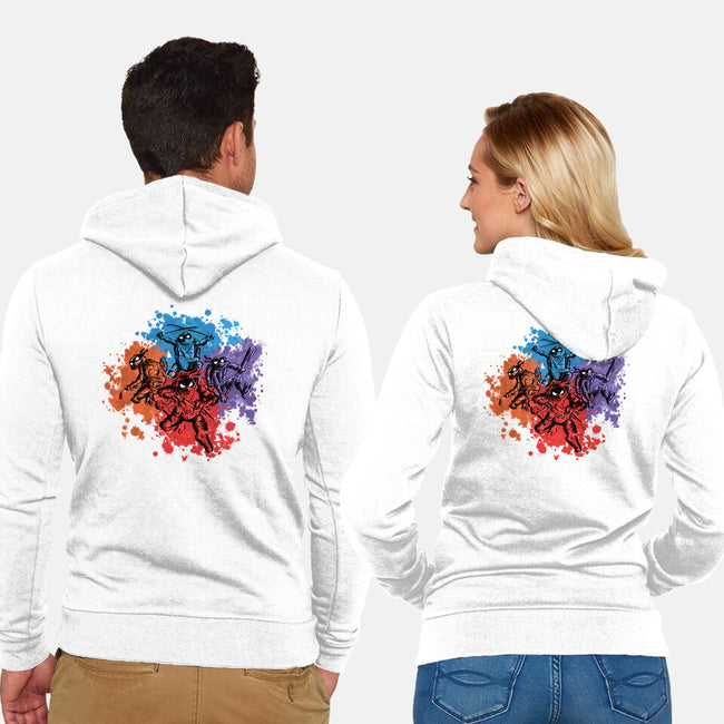 New Ninja Turtles-Unisex-Zip-Up-Sweatshirt-nickzzarto