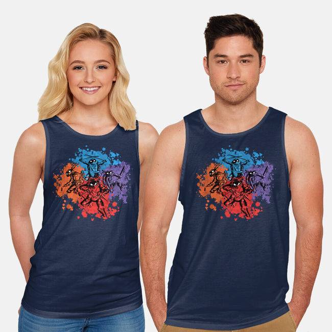 New Ninja Turtles-Unisex-Basic-Tank-nickzzarto