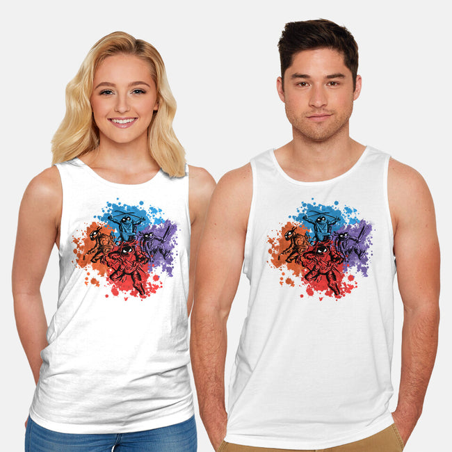 New Ninja Turtles-Unisex-Basic-Tank-nickzzarto