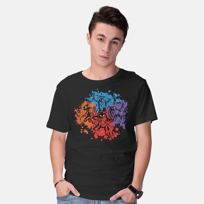 New Ninja Turtles-Mens-Basic-Tee-nickzzarto