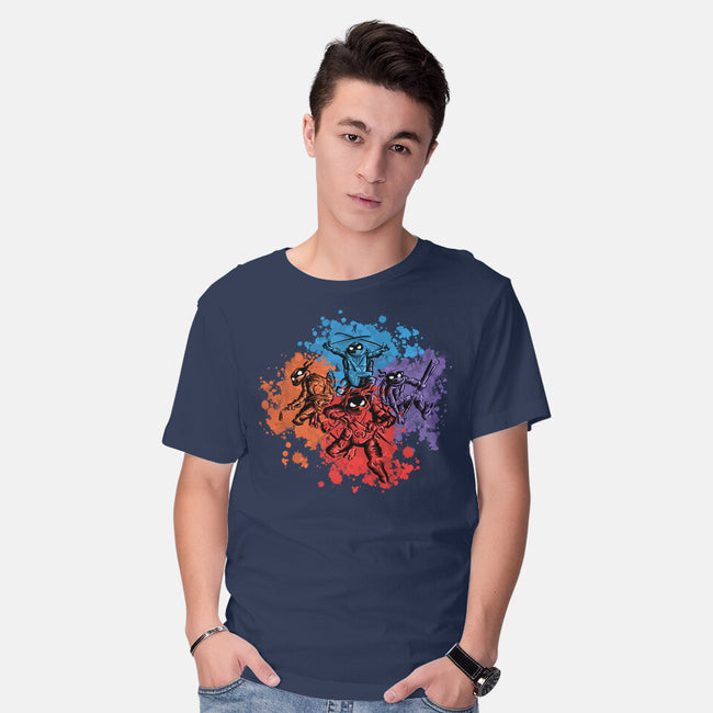 New Ninja Turtles-Mens-Basic-Tee-nickzzarto