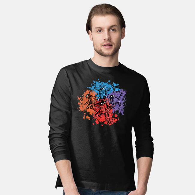 New Ninja Turtles-Mens-Long Sleeved-Tee-nickzzarto