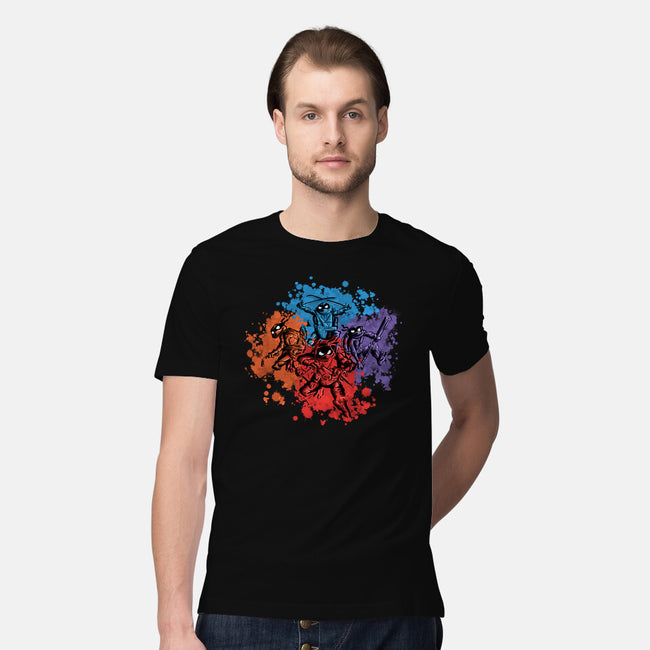 New Ninja Turtles-Mens-Premium-Tee-nickzzarto
