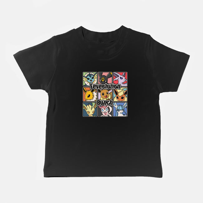 The Eeveelution Bunch-Baby-Basic-Tee-turborat14