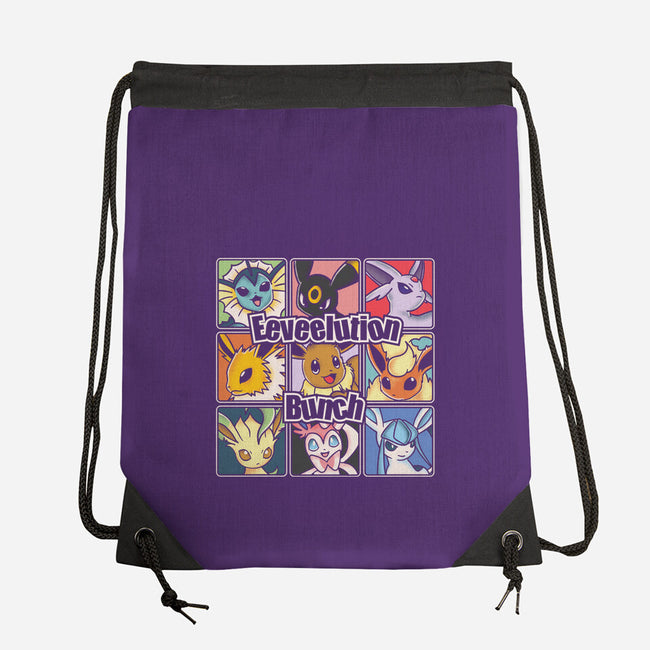 The Eeveelution Bunch-None-Drawstring-Bag-turborat14