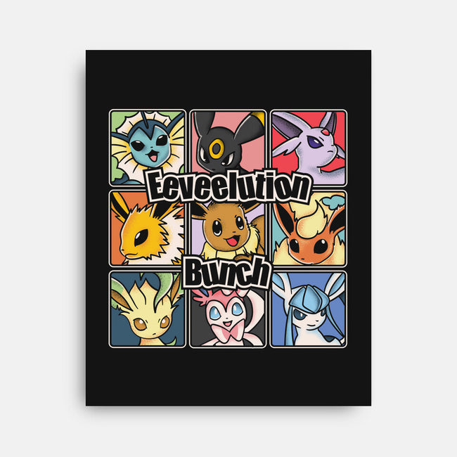 The Eeveelution Bunch-None-Stretched-Canvas-turborat14