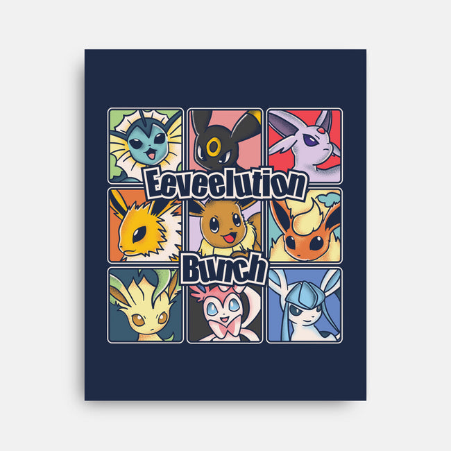 The Eeveelution Bunch-None-Stretched-Canvas-turborat14