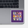 The Eeveelution Bunch-None-Glossy-Sticker-turborat14