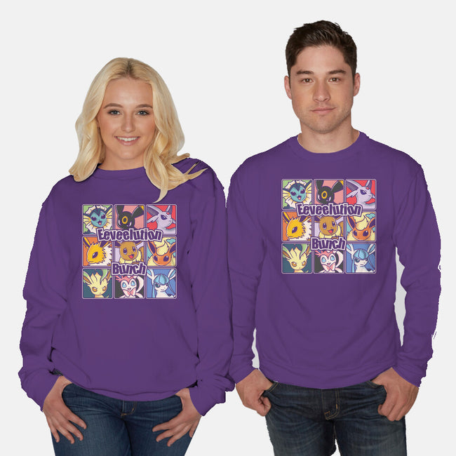 The Eeveelution Bunch-Unisex-Crew Neck-Sweatshirt-turborat14