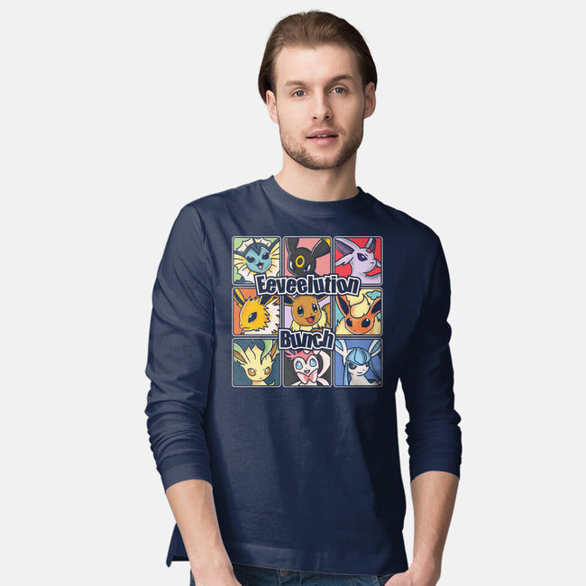The Eeveelution Bunch-Mens-Long Sleeved-Tee-turborat14
