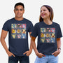 The Eeveelution Bunch-Unisex-Basic-Tee-turborat14