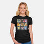 The Eeveelution Bunch-Womens-Fitted-Tee-turborat14
