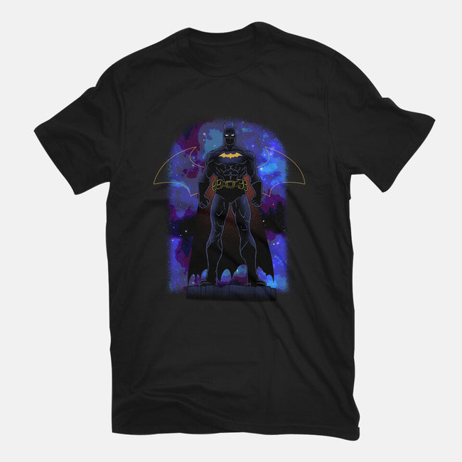 Bat Shadow Nebula-Unisex-Basic-Tee-Astrobot Invention