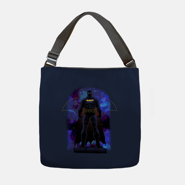 Bat Shadow Nebula-None-Adjustable Tote-Bag-Astrobot Invention