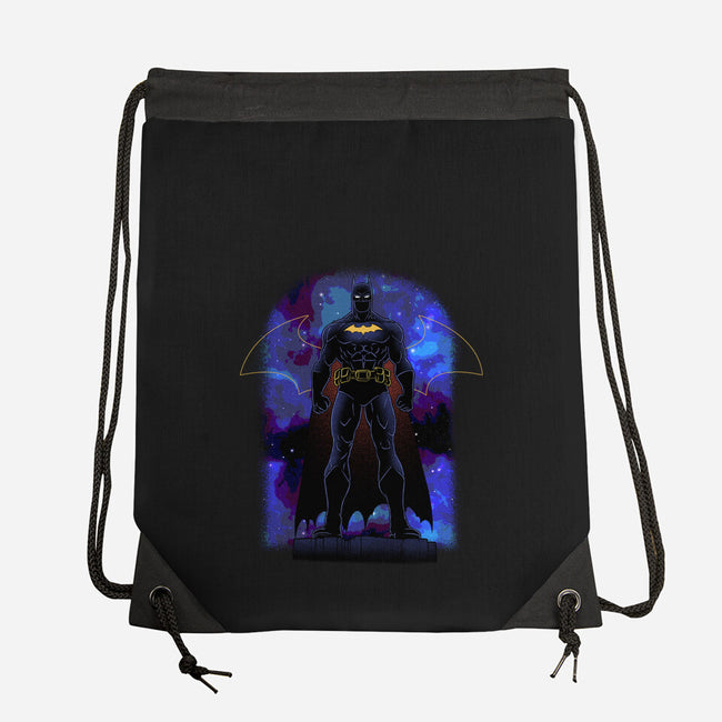Bat Shadow Nebula-None-Drawstring-Bag-Astrobot Invention