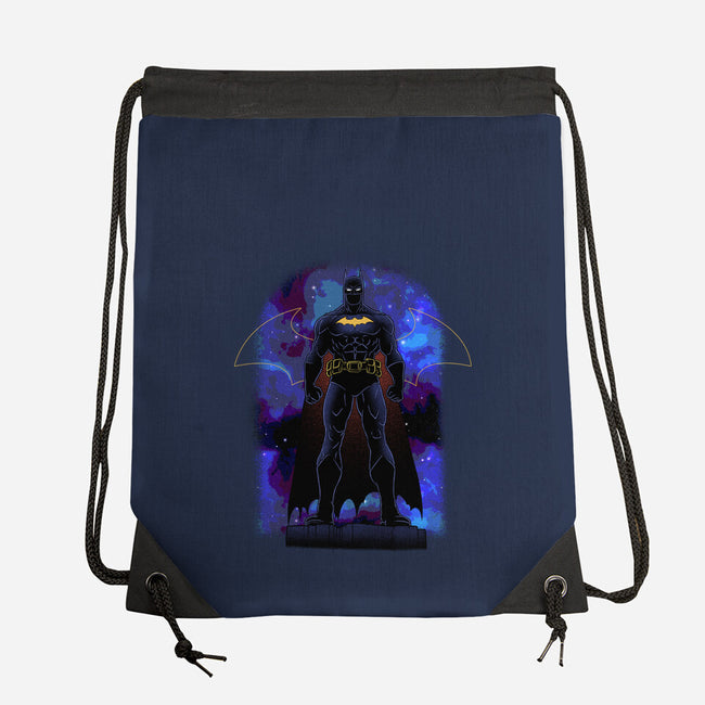 Bat Shadow Nebula-None-Drawstring-Bag-Astrobot Invention