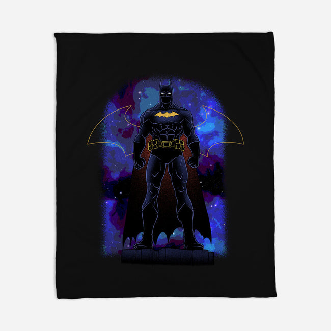 Bat Shadow Nebula-None-Fleece-Blanket-Astrobot Invention