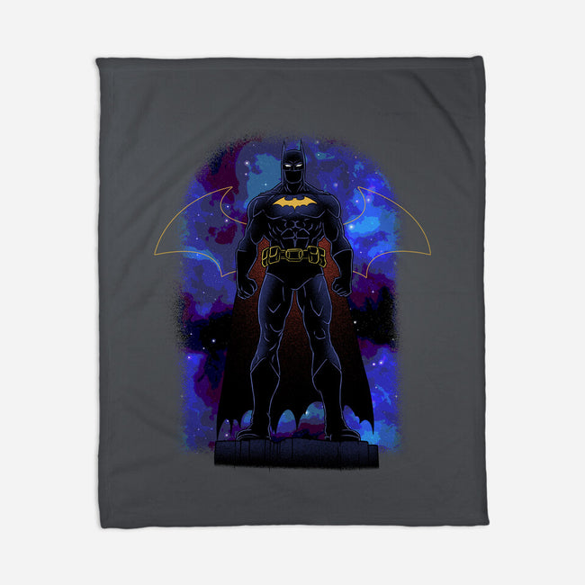 Bat Shadow Nebula-None-Fleece-Blanket-Astrobot Invention