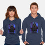 Bat Shadow Nebula-Unisex-Pullover-Sweatshirt-Astrobot Invention