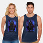 Bat Shadow Nebula-Unisex-Basic-Tank-Astrobot Invention