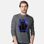 Bat Shadow Nebula-Mens-Long Sleeved-Tee-Astrobot Invention