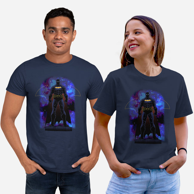 Bat Shadow Nebula-Unisex-Basic-Tee-Astrobot Invention