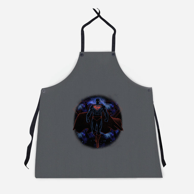 Super Shadow Nebula-Unisex-Kitchen-Apron-Astrobot Invention