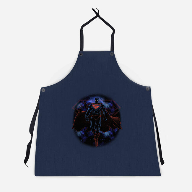 Super Shadow Nebula-Unisex-Kitchen-Apron-Astrobot Invention