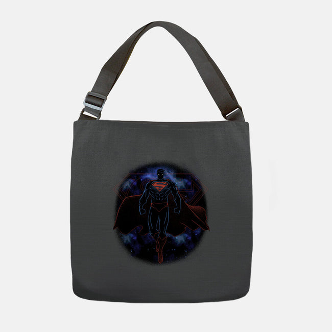 Super Shadow Nebula-None-Adjustable Tote-Bag-Astrobot Invention