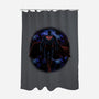 Super Shadow Nebula-None-Polyester-Shower Curtain-Astrobot Invention