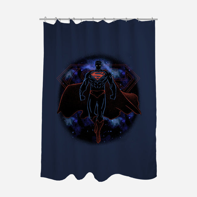 Super Shadow Nebula-None-Polyester-Shower Curtain-Astrobot Invention