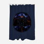 Super Shadow Nebula-None-Polyester-Shower Curtain-Astrobot Invention