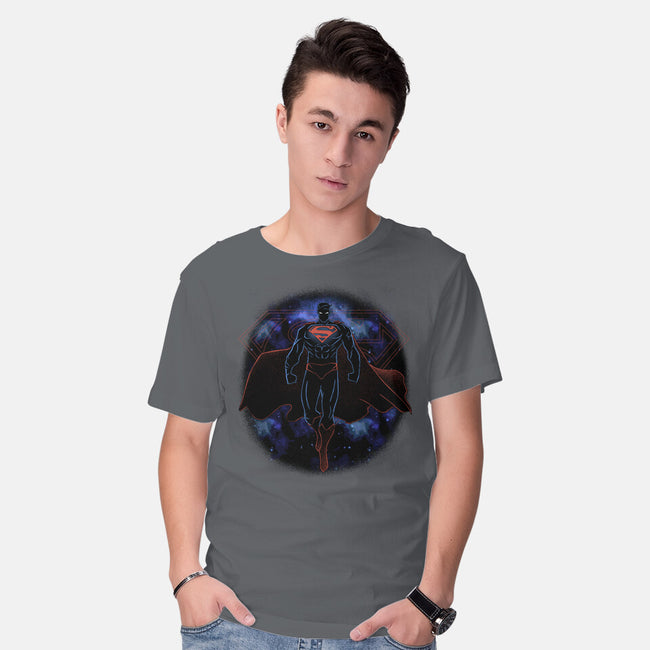 Super Shadow Nebula-Mens-Basic-Tee-Astrobot Invention