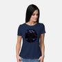 Super Shadow Nebula-Womens-Basic-Tee-Astrobot Invention