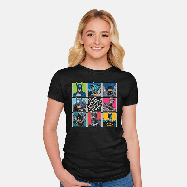 The Batman Bunch-Womens-Fitted-Tee-turborat14