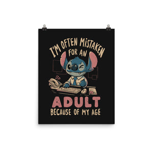 Mistaken For An Adult Because Of My Age