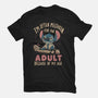 Mistaken For An Adult Because Of My Age-Womens-Fitted-Tee-Arigatees