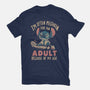 Mistaken For An Adult Because Of My Age-Womens-Fitted-Tee-Arigatees