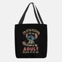 Mistaken For An Adult Because Of My Age-None-Basic Tote-Bag-Arigatees