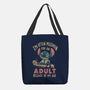 Mistaken For An Adult Because Of My Age-None-Basic Tote-Bag-Arigatees