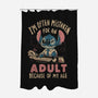 Mistaken For An Adult Because Of My Age-None-Polyester-Shower Curtain-Arigatees