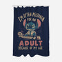 Mistaken For An Adult Because Of My Age-None-Polyester-Shower Curtain-Arigatees