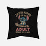 Mistaken For An Adult Because Of My Age-None-Removable Cover w Insert-Throw Pillow-Arigatees
