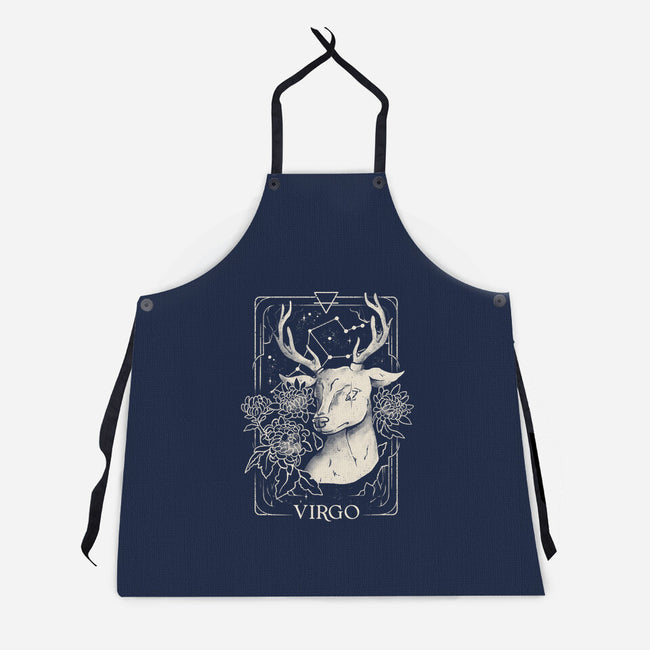 Virgo Tarot-Unisex-Kitchen-Apron-eduely