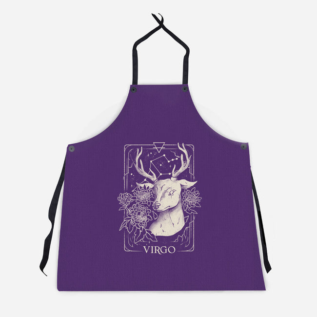 Virgo Tarot-Unisex-Kitchen-Apron-eduely