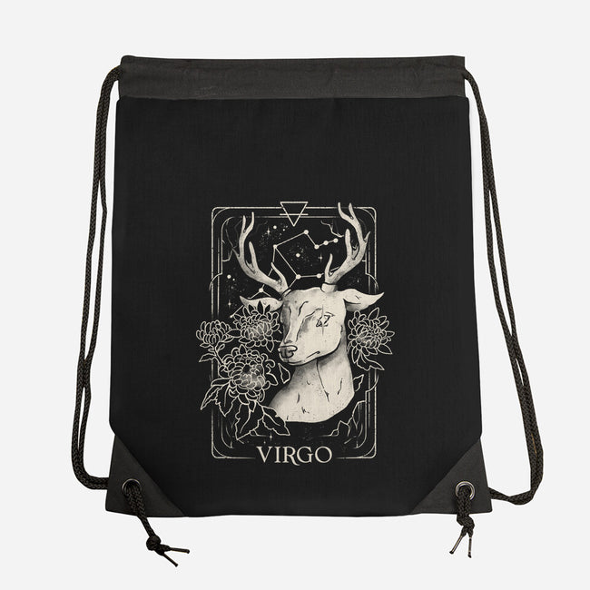 Virgo Tarot-None-Drawstring-Bag-eduely