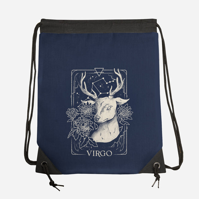 Virgo Tarot-None-Drawstring-Bag-eduely